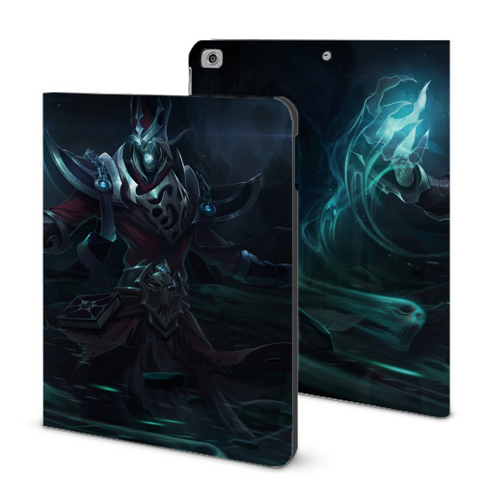 （画像用） リーグ・オブ・レジェンド League of Legends LOL IPad ケース ブック型 PUレザー TPU 耐衝撃 軽量 薄型 ペン収納なし 全面保護 IPad 各モデル対応